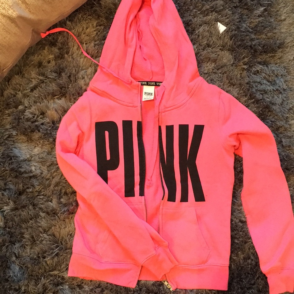 PINK zip up jacket